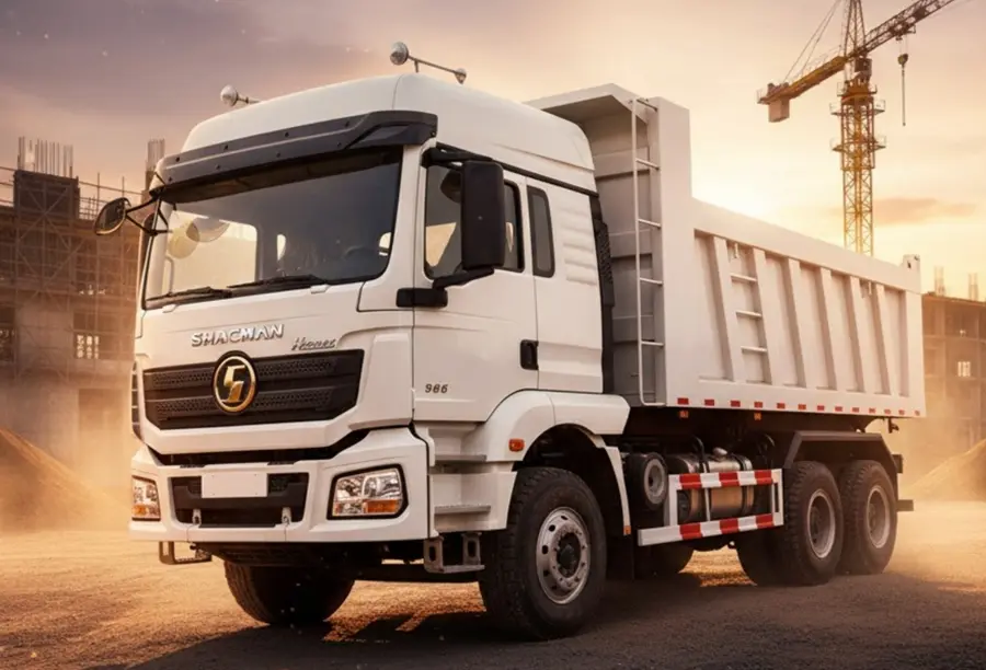 Shacman H3000 Tipper Truck-7