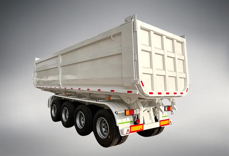 Shacman Rear Dump Semi Trailer (4)