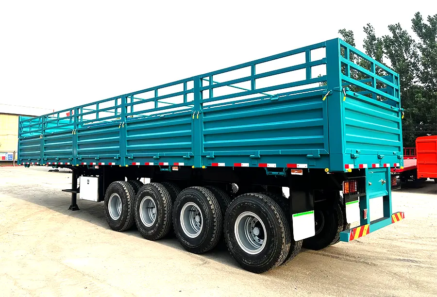 Shacman Side Wall Semi Trailer (2)