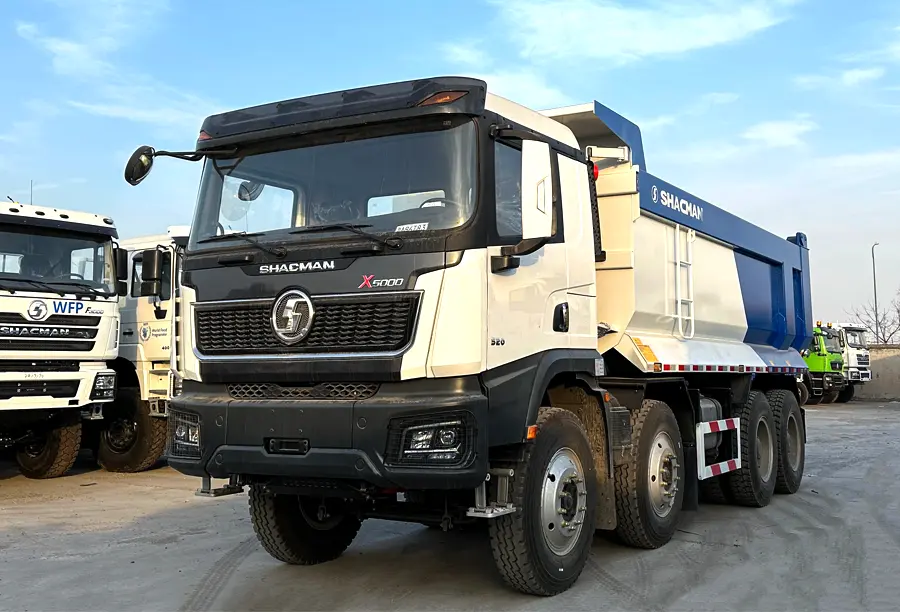 Shacman X5000 8×4 Tipper Truck (5)