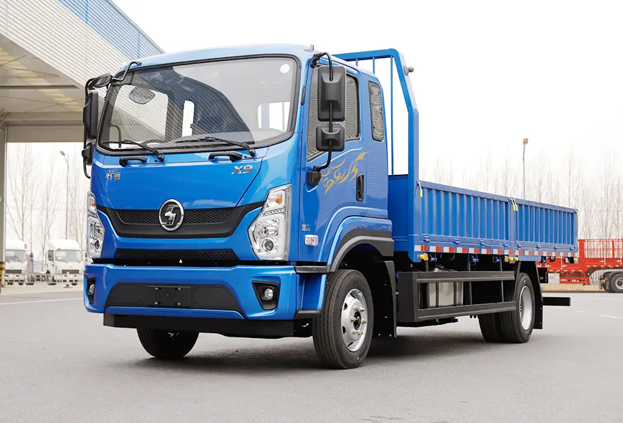 Shacman X9 Light Flatbed Truck (1)