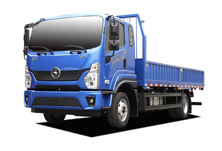 Shacman X9 Light Flatbed Truck (5)