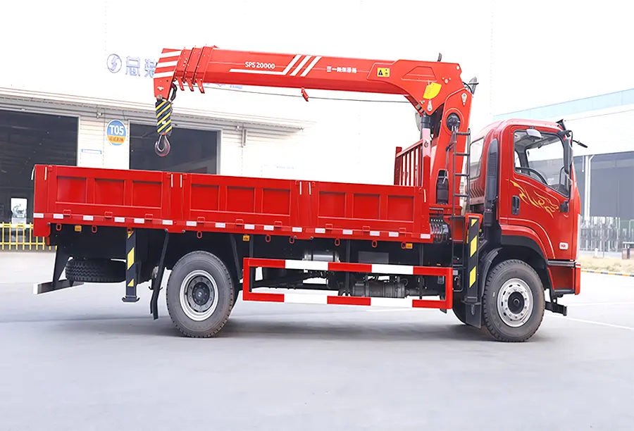 Shacman X9 Truck Mounted Crane (3)