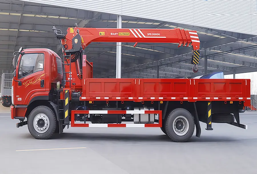 Shacman X9 Truck Mounted Crane (4)