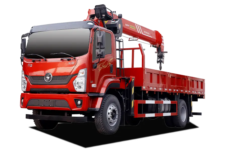 Shacman X9 Truck Mounted Crane (6)