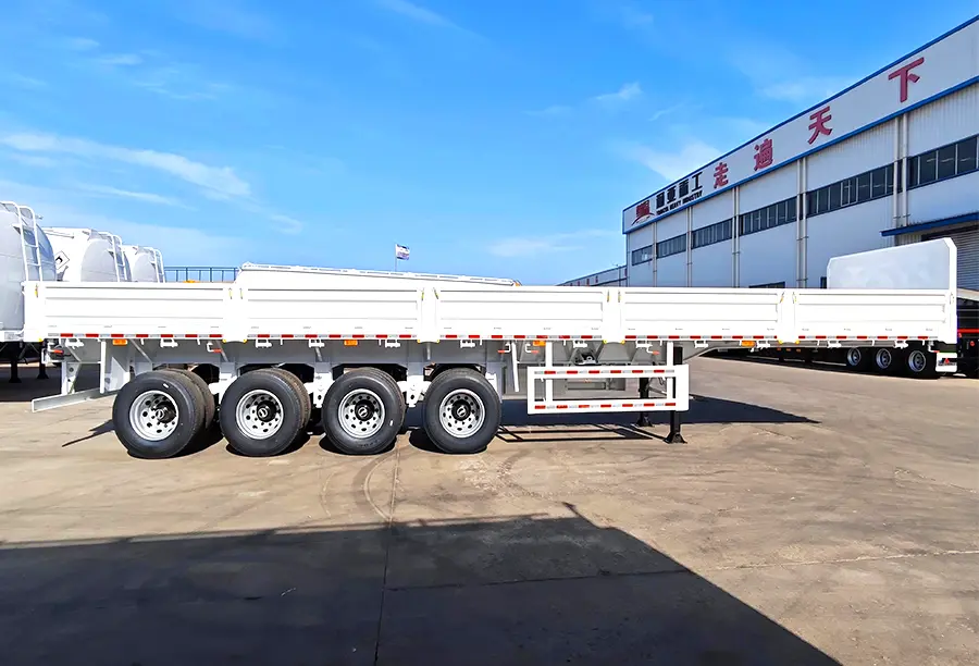 shacman dropside semi trailer (2)