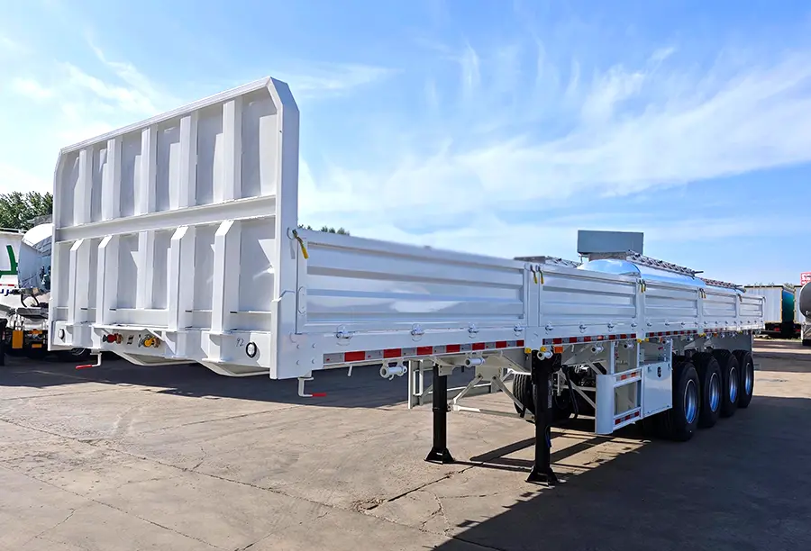shacman dropside semi trailer (5)