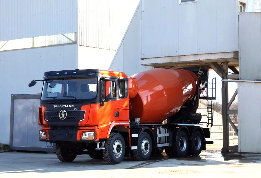 shacman x3000 cement mixer truck (5)