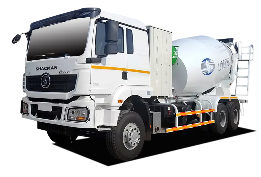 Shacman H3000 6X4 CNG Mixer Truck