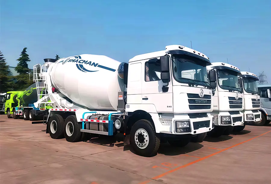 Shacman F3000 6X4 Concrete Mixer Truck (2)