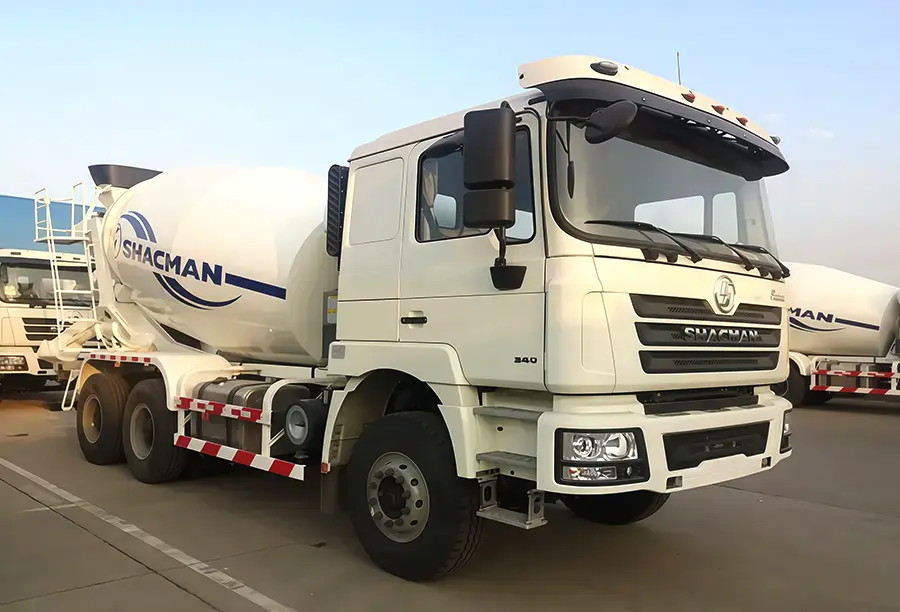 Shacman F3000 6X4 Concrete Mixer Truck (4)