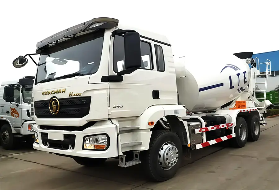 Shacman F3000 6X4 Concrete Mixer Truck (5)