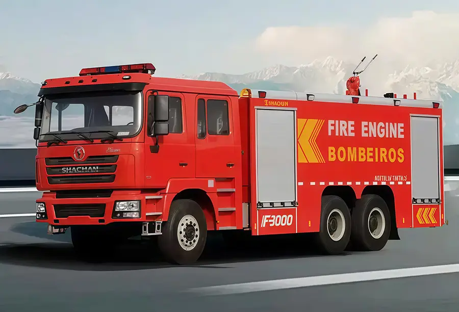Shacman F3000 6X4 Fire Truck (4)