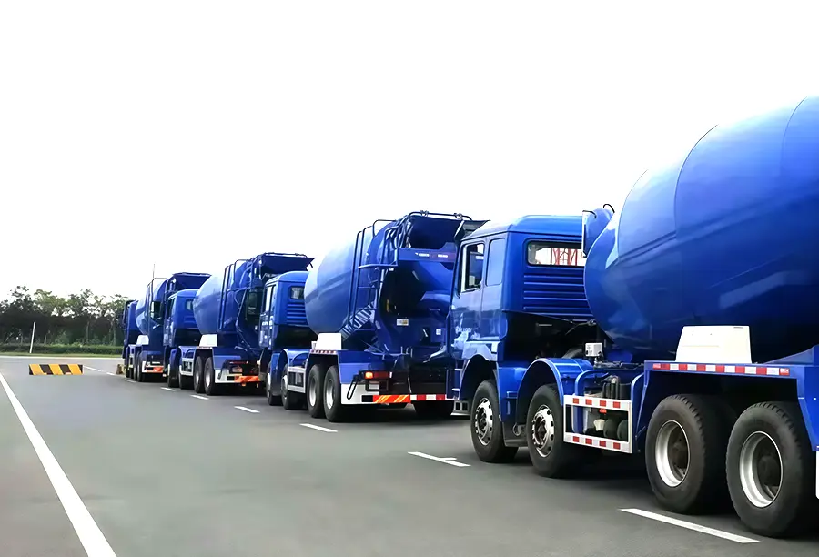 Shacman H3000 CNG Mixer Truck (4)