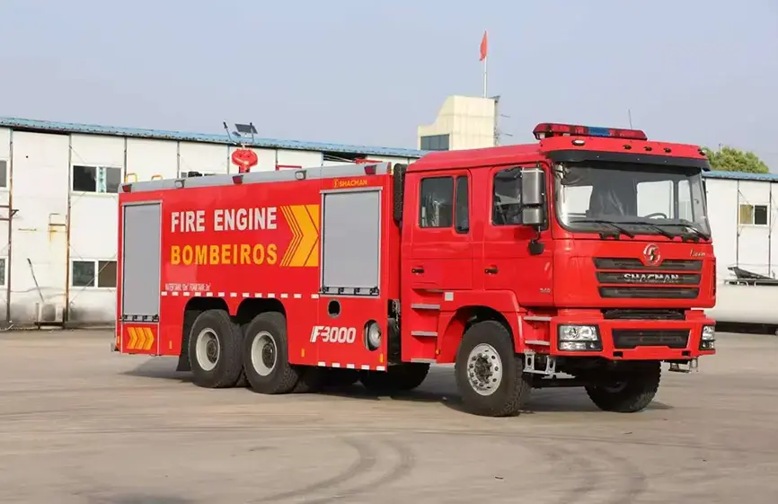 Shacman L3000 Fire Truck-1