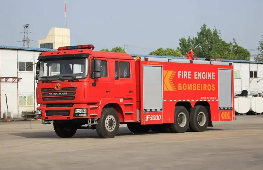 Shacman L3000 Fire Truck-3