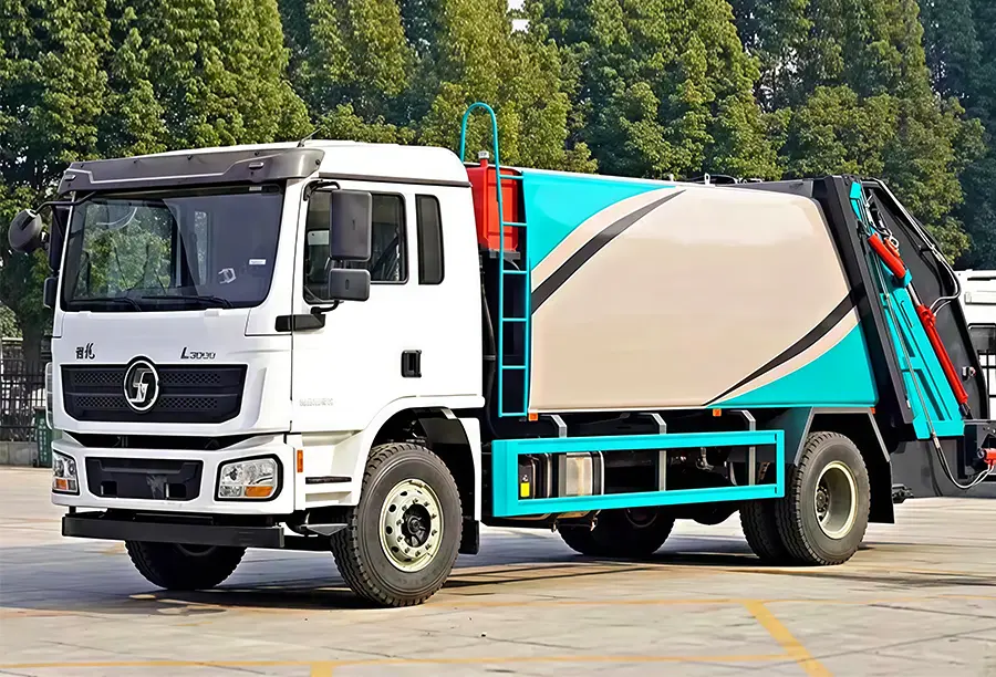 Shacman L3000 Garbage Compactor Truck (5)