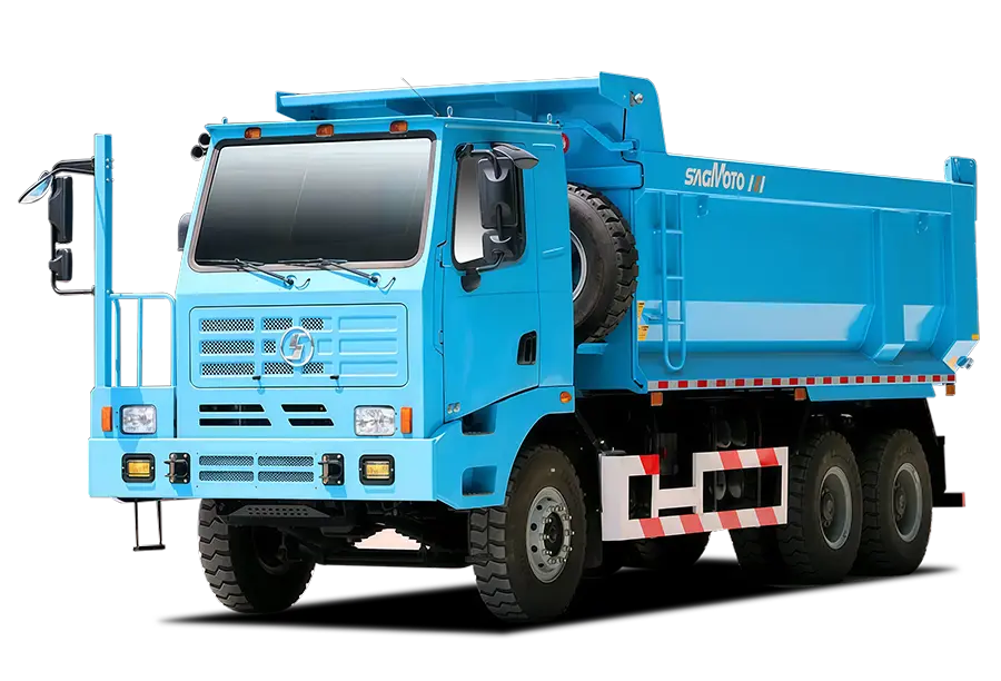 Shacman Offset Dump Mining Truck (4)