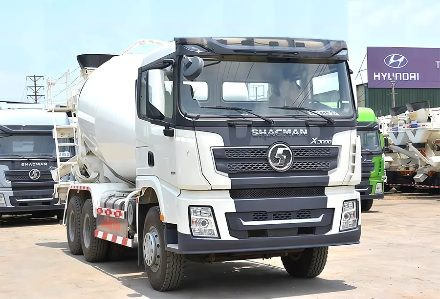 Shacman X3000 6×4 Mixer Truck (5)