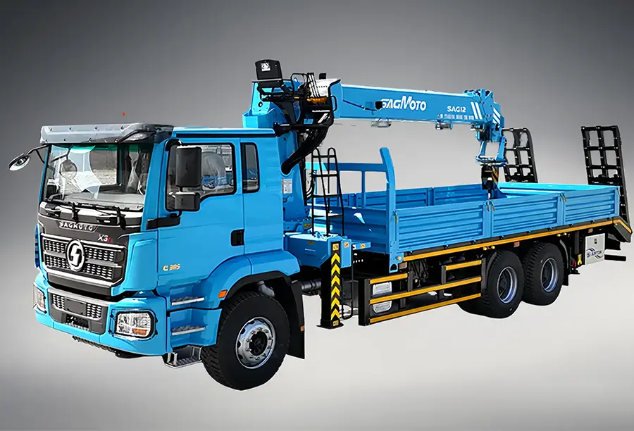 Shacman X3s Truck-Mounted Crane (1)
