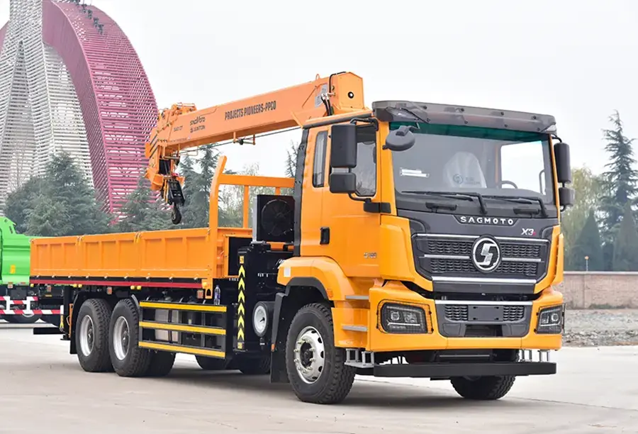 Shacman X3s Truck-Mounted Crane-3