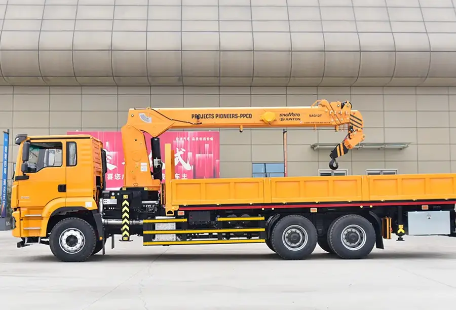 Shacman X3s Truck-Mounted Crane-5