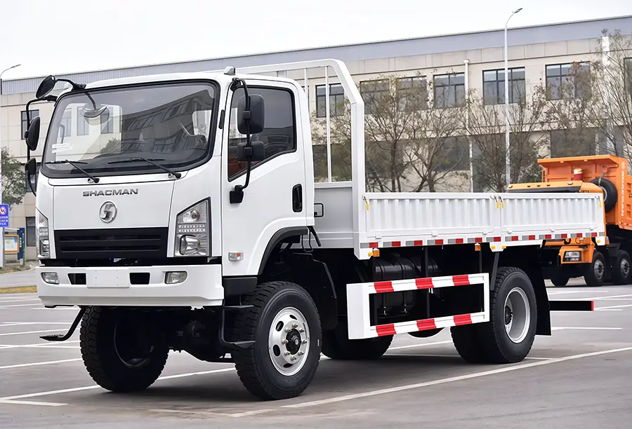 Shacman X9 Flatbed Cargo Truck (2)