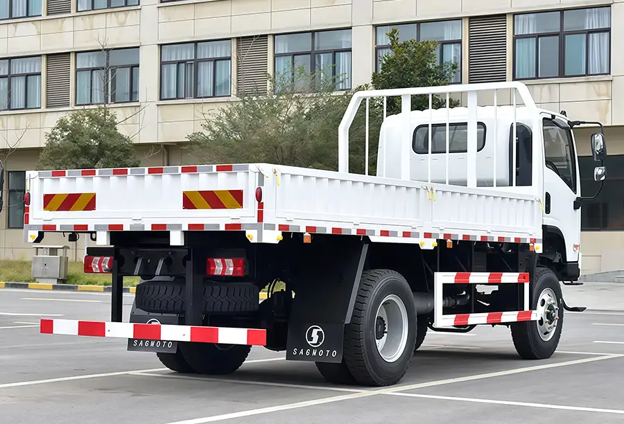 Shacman X9 Flatbed Cargo Truck (3)