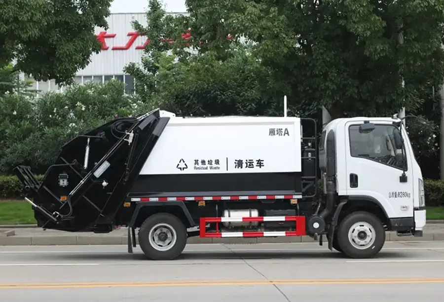 Shacman X9 Garbage Collection Truck-2