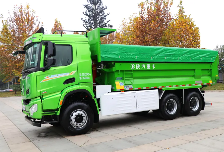 shacman H6000 6X4 Pure electric truck (4)