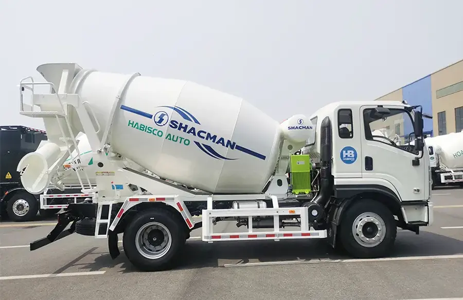 Shacman X7 Cement Mixer Truck-1