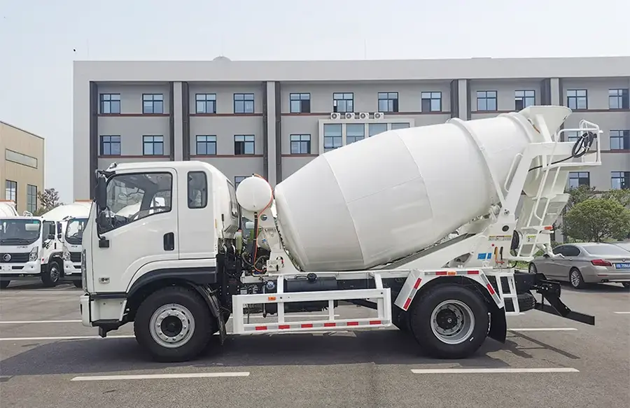 Shacman X7 Cement Mixer Truck-3