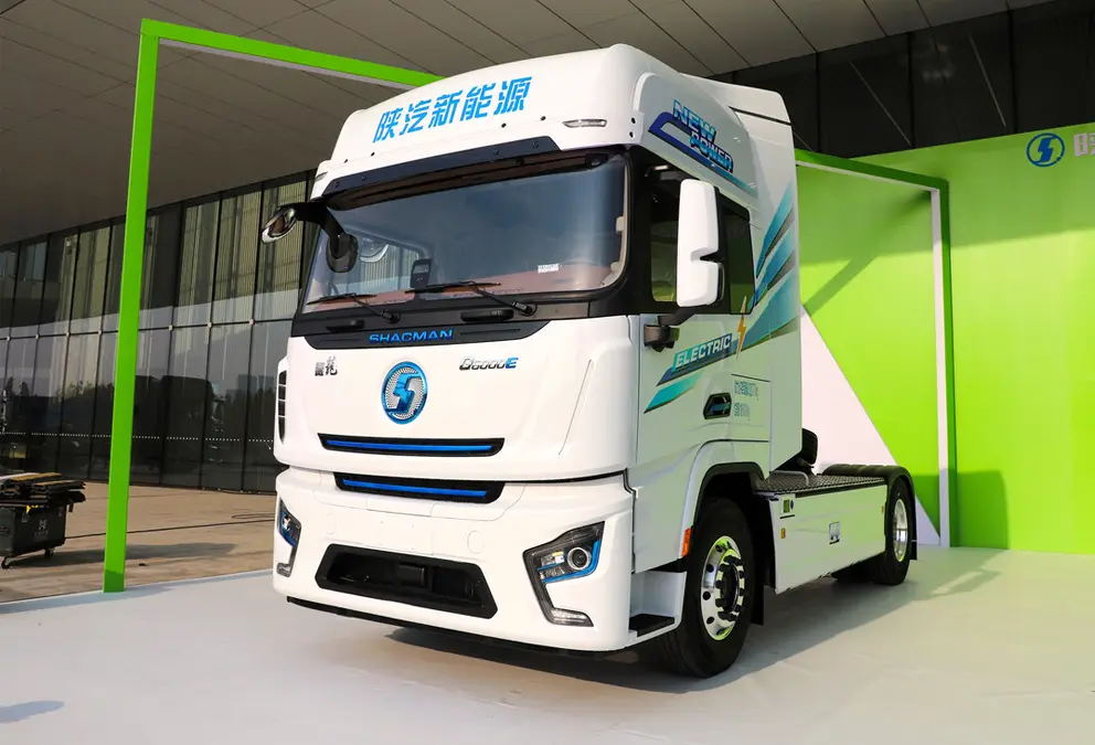 Shacman G6000E 4×2 Pure Electric Truck (3)