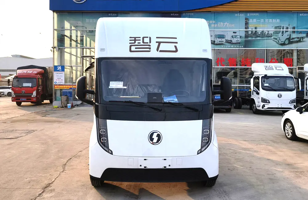 Shaanxi Automobile Zhiyun Kunshi Pure Electric Light Truck (4)