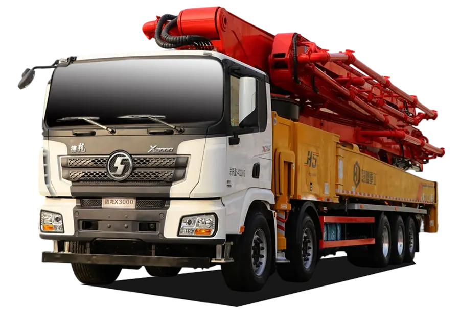 Shacman Concrete Boom Pump Truck (1)