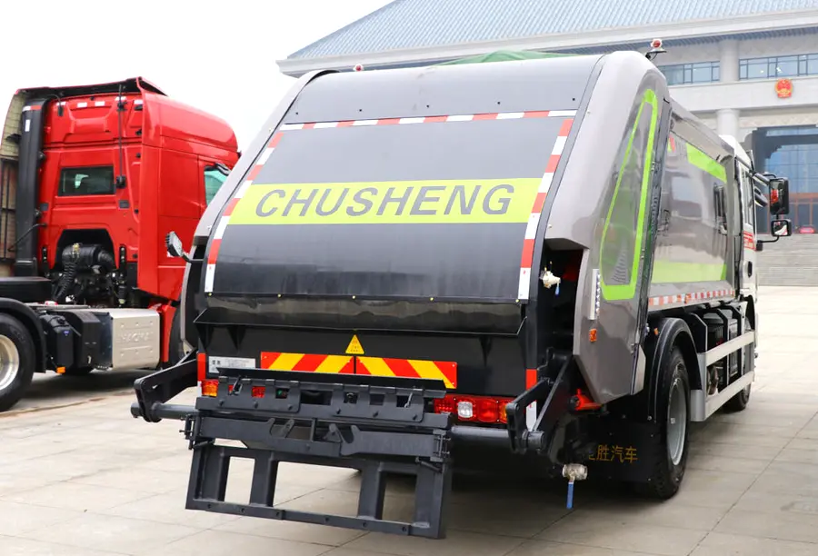 Shacman L3000 Garbage Truck (5)