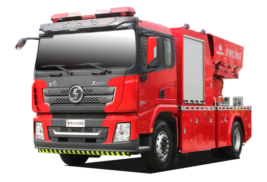 Shacman X3000 Bomb-Throwing Fire Truck (1)