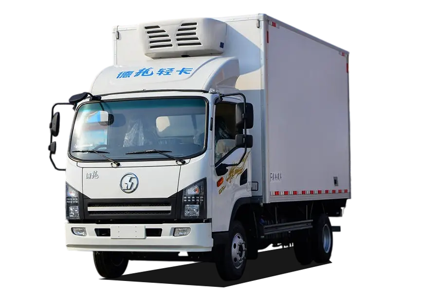 Shacman Delong G1 4×2 Reefer Truck for Cold Chain Logistics