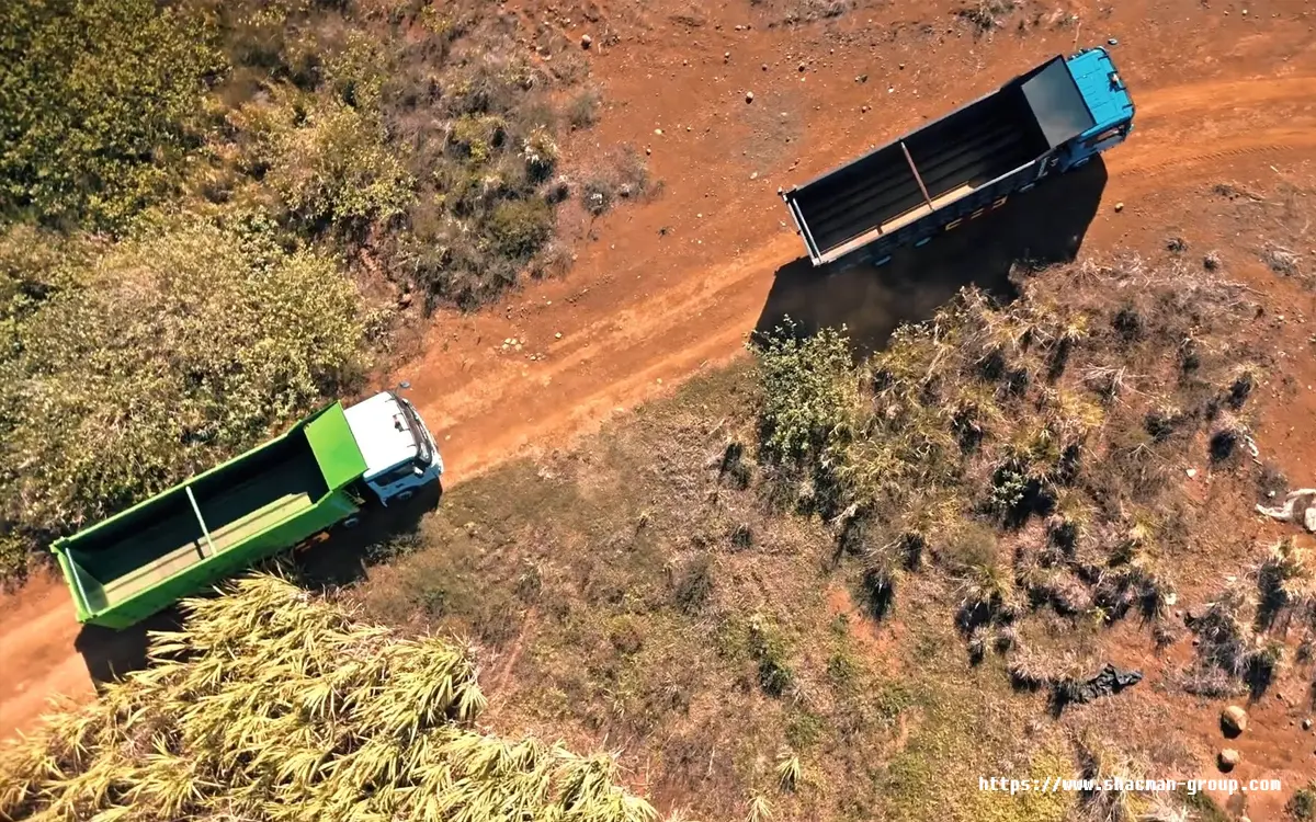 Shacman Dump Trucks Libya