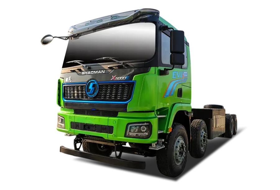 Shacman X5000e 8X4 Electric Tractor Truck
