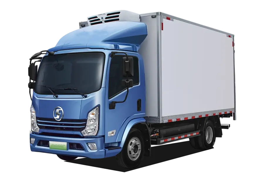 Shacman Zhiyun S300 4.5T Refrigerated Truck | Electric Reefer Truck Front View