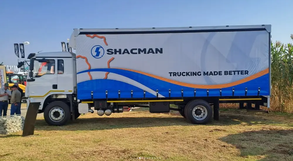 Shacman L3000 trucks can be configured for urban delivery, agriculture and municipal services in Botswana.