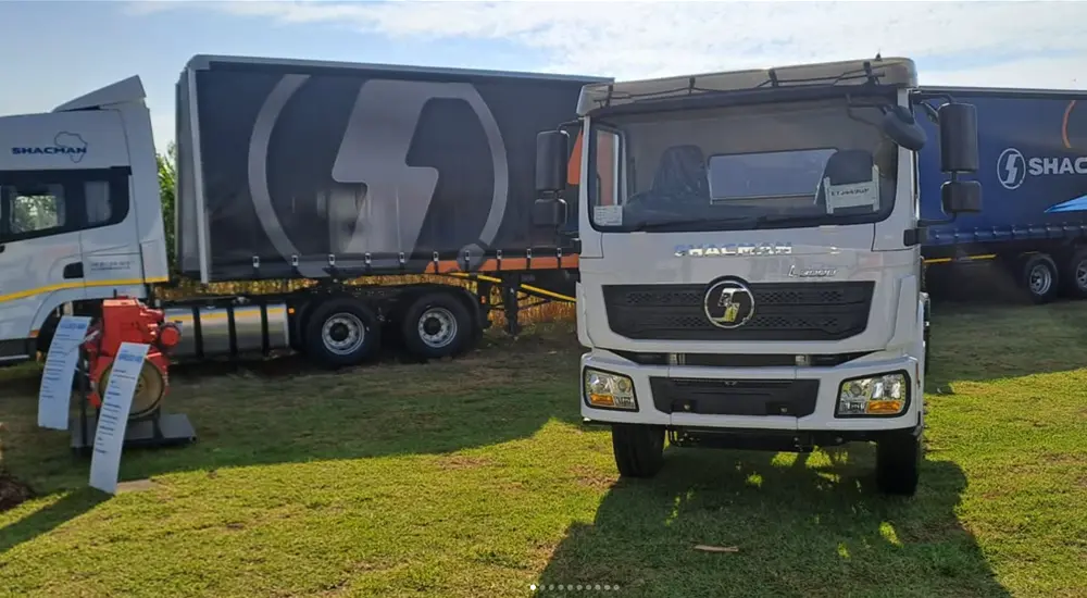 Shacman L3000 trucks can be configured for urban delivery, agriculture and municipal services in Botswana.