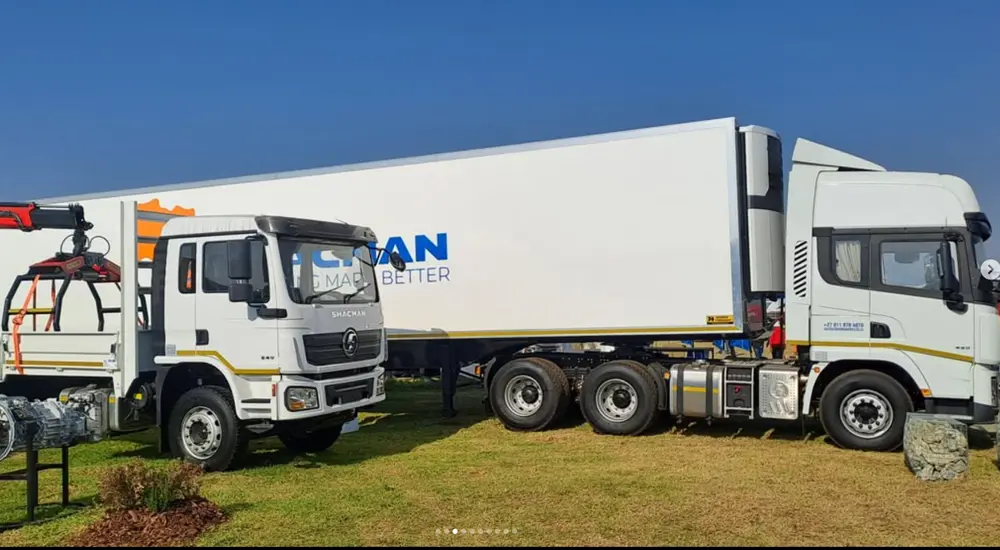 Shacman L3000 trucks can be configured for urban delivery, agriculture and municipal services in Botswana.