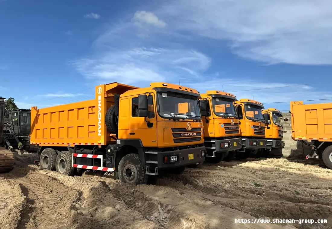 SHACMAN F3000 6×4 Benne (2)